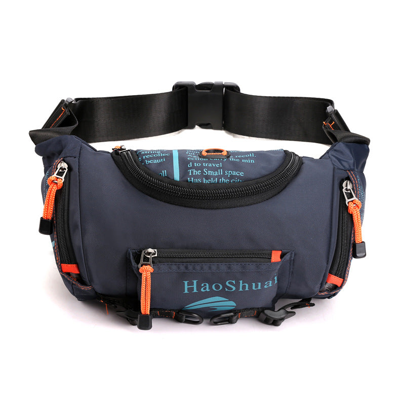 Multi-functional Outdoor Fanny Pack Sports Men's Shoulder Messenger Bag Waterproof Waist Bag