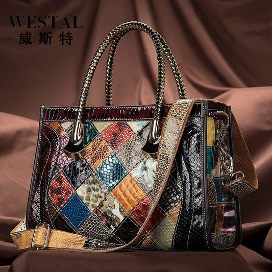 Women's Handbag Full-grain Cowhide Large Capacity Fashion Women's Bag