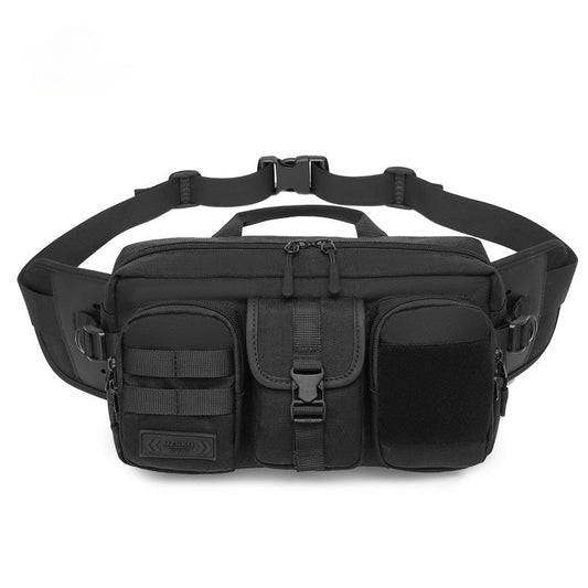 Men's Waist Bag Outdoor Waterproof Crossbody Bag Multifunctional Large Capacity Motorcycle Belt Bag