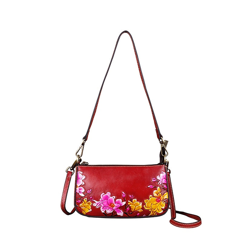 Women's Full-grain Cowhide Handbag Crossbody Bag