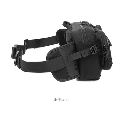 Men's Waist Bag Outdoor Waterproof Crossbody Bag Multifunctional Large Capacity Motorcycle Belt Bag