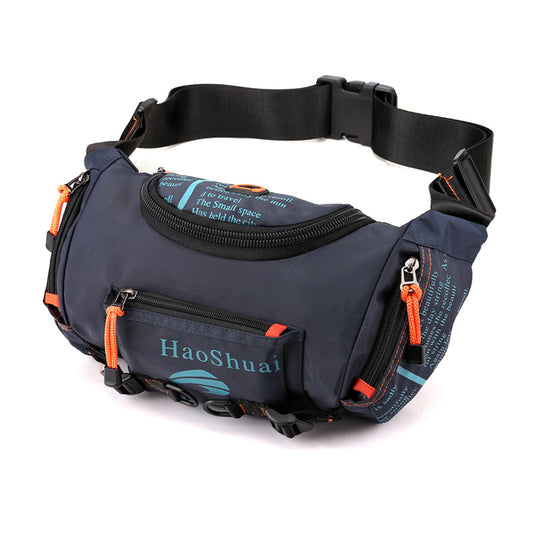 Multi-functional Outdoor Fanny Pack Sports Men's Shoulder Messenger Bag Waterproof Waist Bag