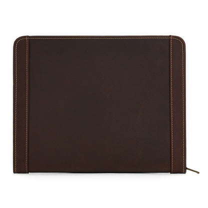 Genuine Leather Ipad Bag Men's Handbag Retro Crazy Horse Leather Ipadcover