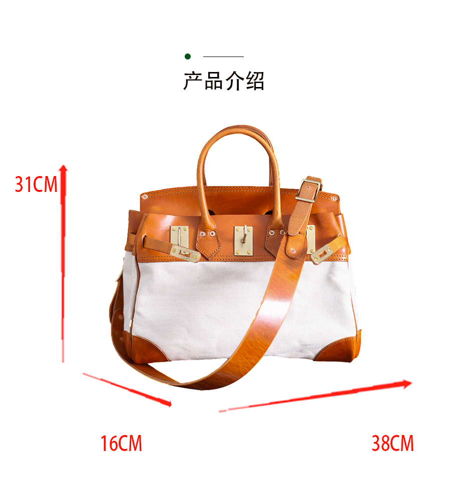 Platinum Bag Handmade Handbag Genuine Leather Crossbody Bag