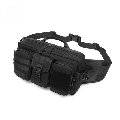 Men's Waist Bag Outdoor Waterproof Crossbody Bag Multifunctional Large Capacity Motorcycle Belt Bag