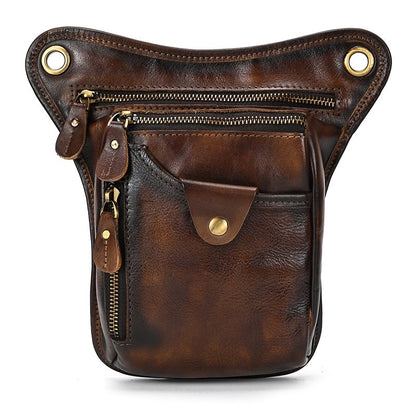 Men's Purse Full-grain Cowhide Layer Phone Bag