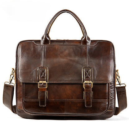 Leather Men's Bag Crossbody Bag Men's Cowhide Handbag